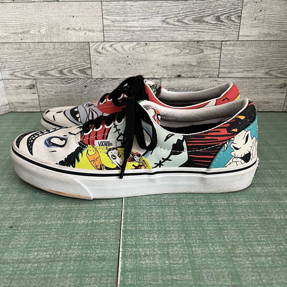 Nightmare Before Christmas Vans (Size 8W or 6.5M) - Picture 4 of 8